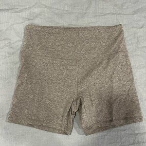 Gray Biker Shorts